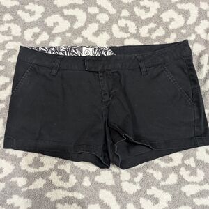 Volcom Women's Black Bermuda Shorts